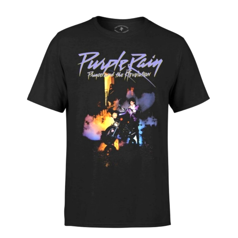 PURPLE RAIN COVER T-SHIRT Size large